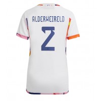 Belgien Toby Alderweireld #2 Fußballbekleidung Auswärtstrikot Damen WM 2022 Kurzarm